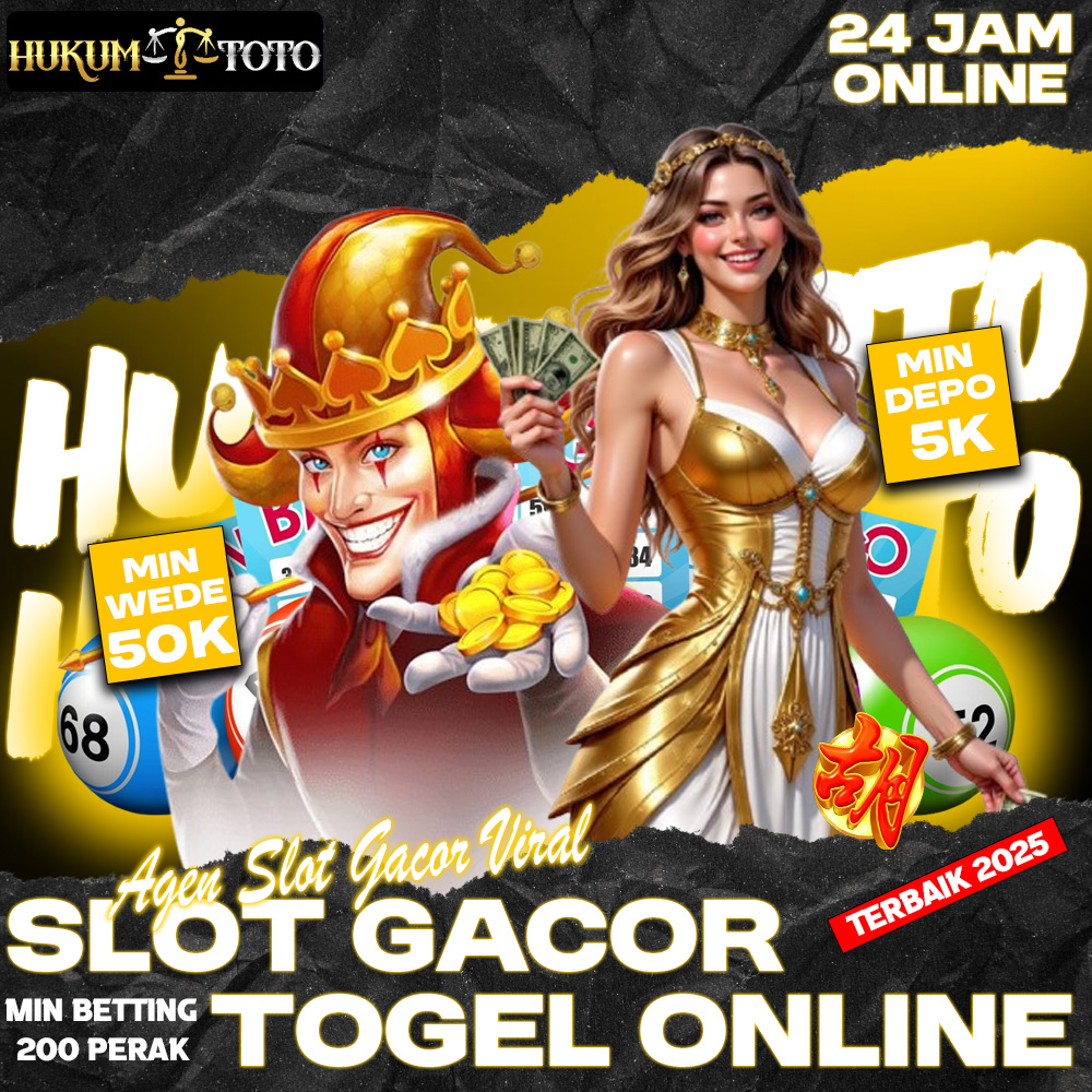 Logo HUKUMTOTO Situs Slot Online Resmi